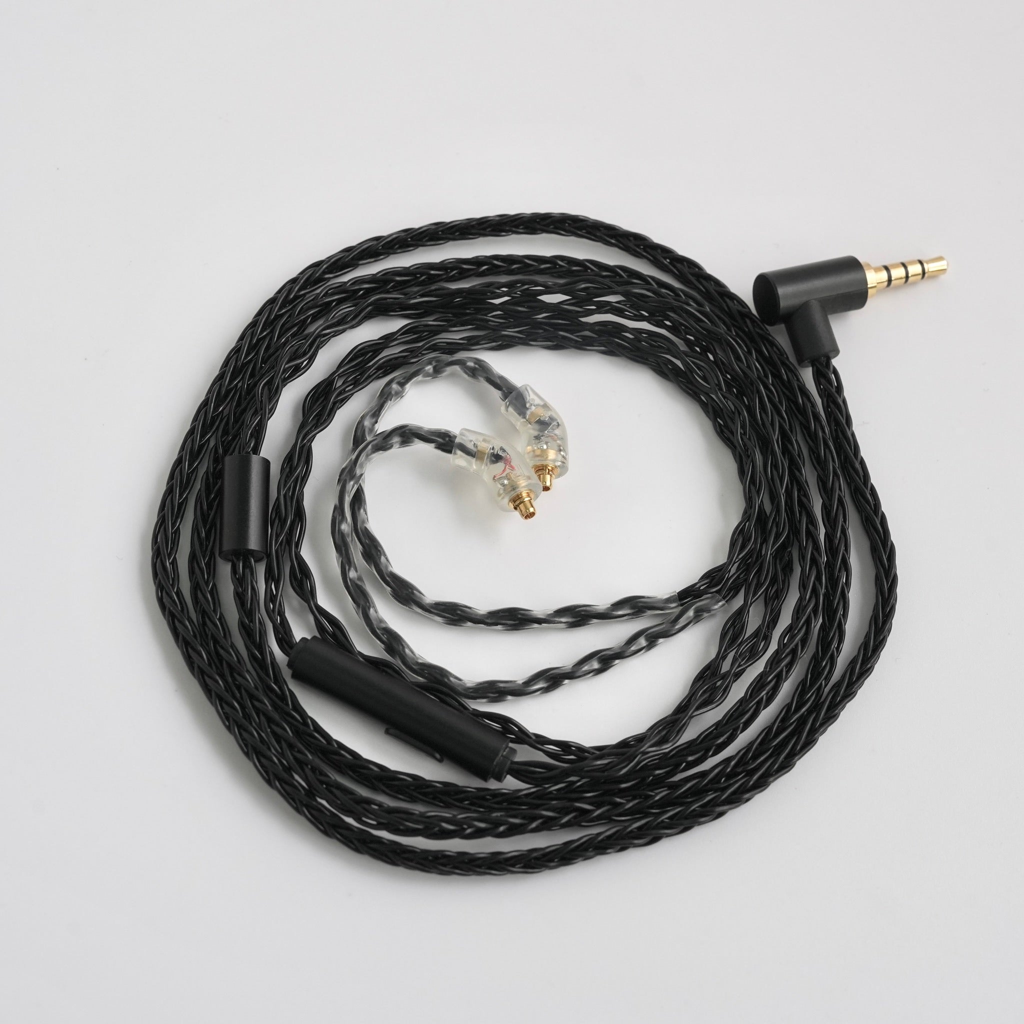 マイク付きの8芯単結晶銅のリケーブル MMCX/2pin Flow/Duo/ICE