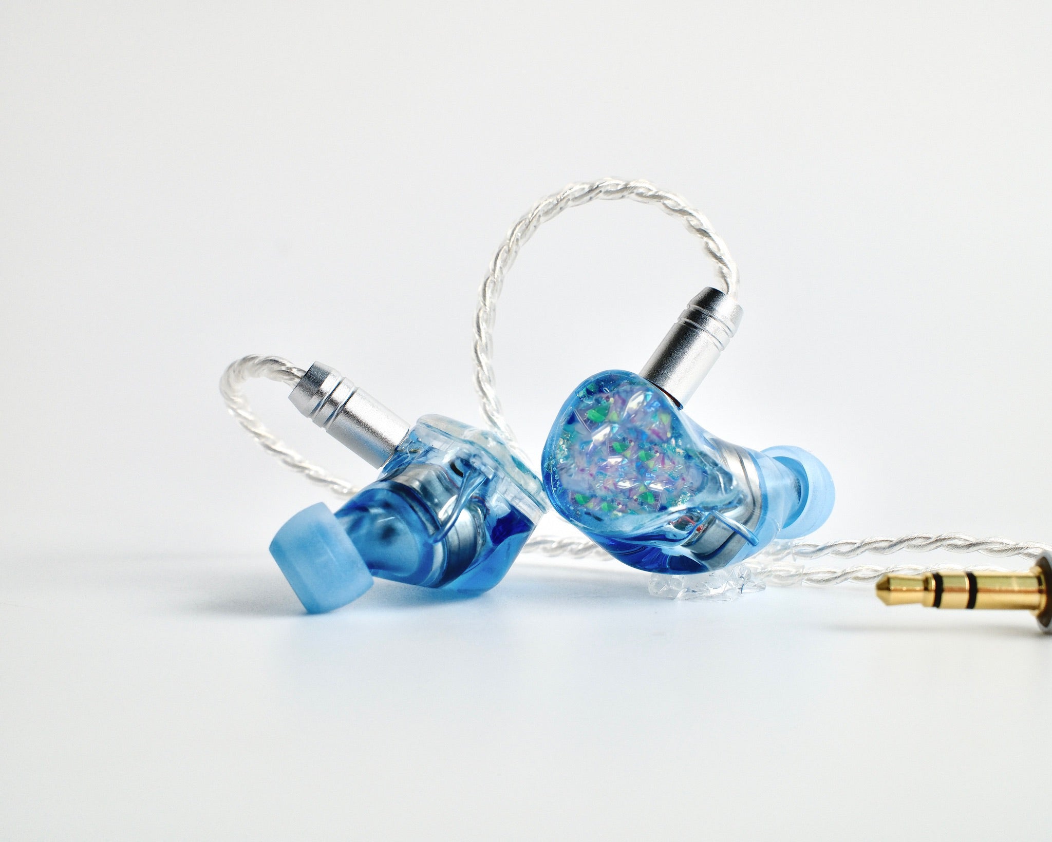 Nova 高透明度レジン有線イヤホン フェイスプレート着せ替え対応