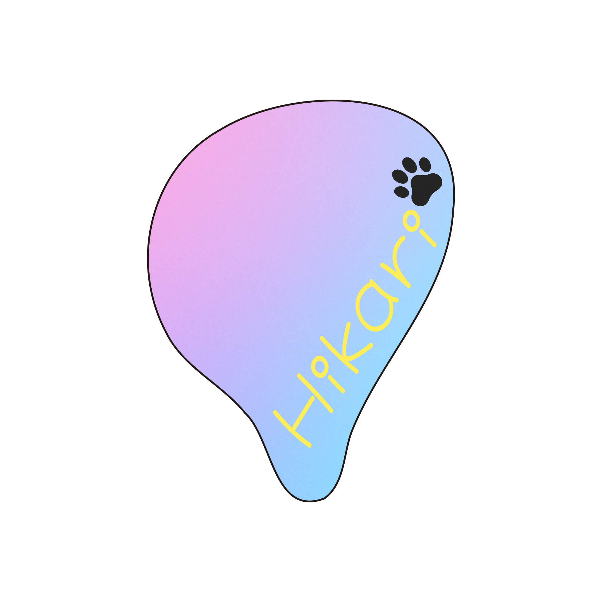 Right-hand only Flow/Duo compatible faceplate LIFEEAR Flow/Duo Dog