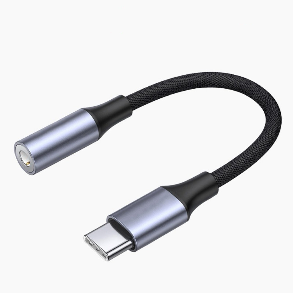 Type-C to 3.5mm earphone conversion plug compatible with Apple and Android