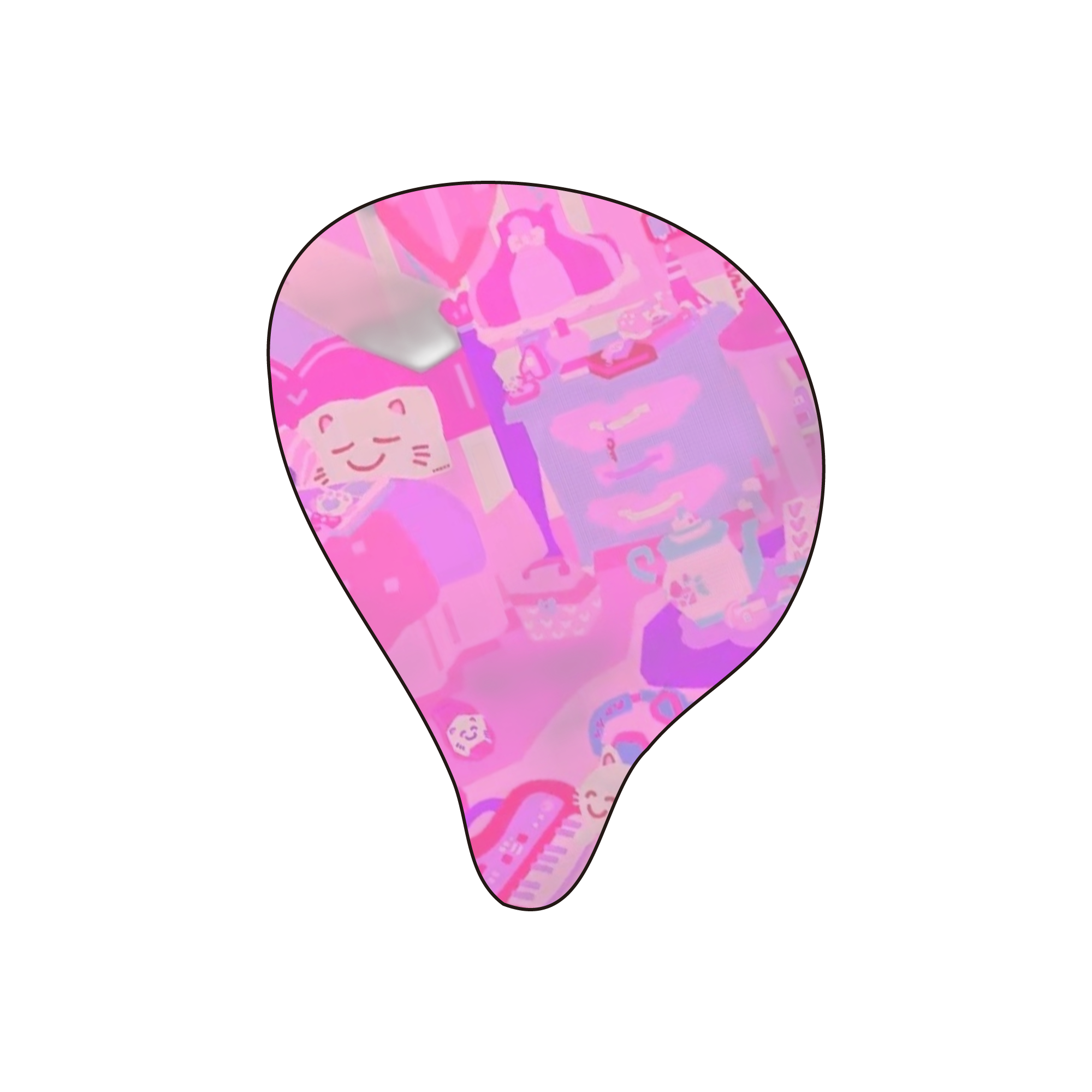 両耳（反転デザイン）　Flow/Duo対応 フェイスプレート LIFEEAR Flow/Duo