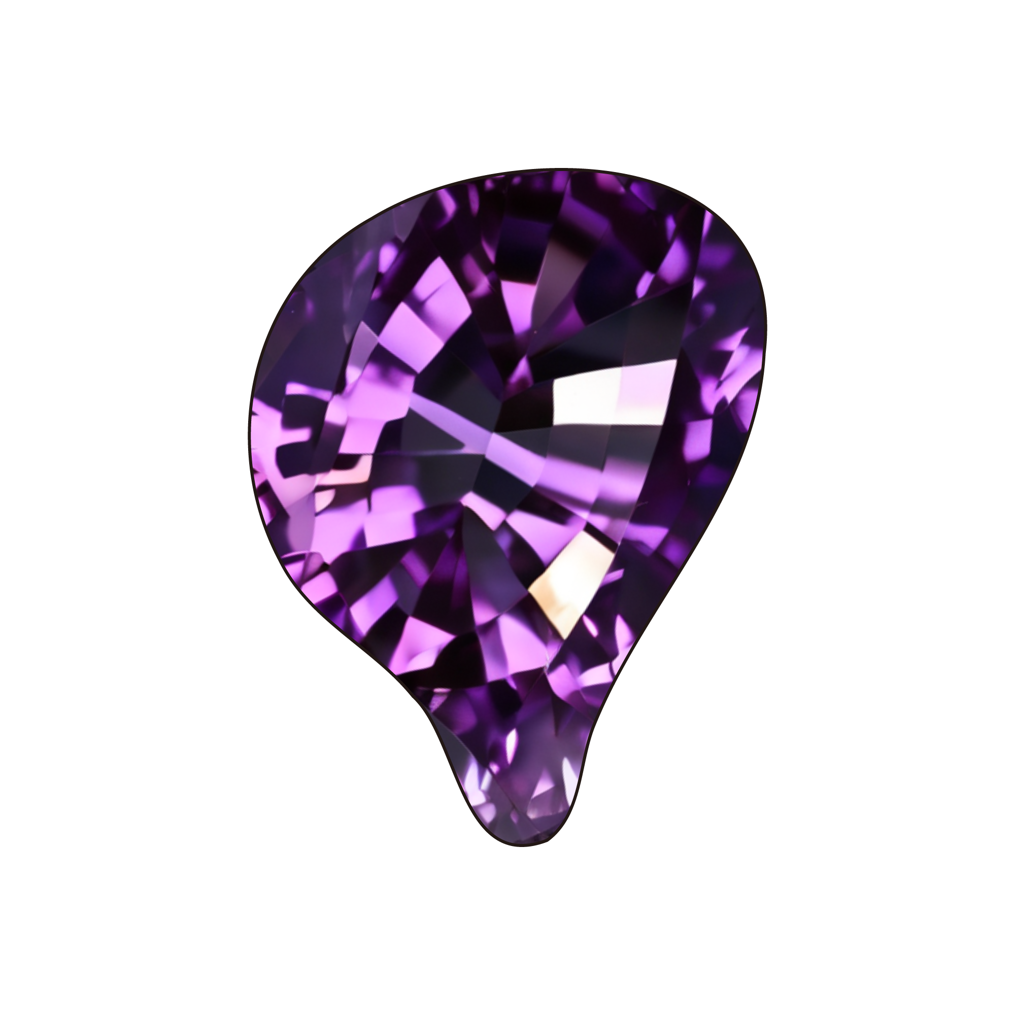 右のみ　Flow/Duo対応 フェイスプレート LIFEEAR Flow/Duo パープルサファイア